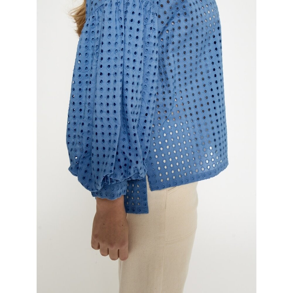 Peppercorn Nanett Shirt - Cornflower Blue
