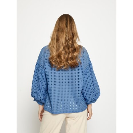 Peppercorn Nanett Shirt - Cornflower Blue