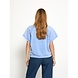 Peppercorn Nicia Oversized Top - Cornflower Blue