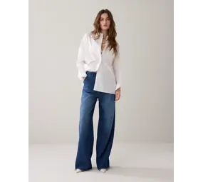 Summum Woman Jeans wide leg Soft flowy denim