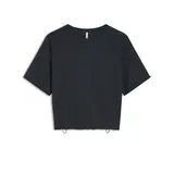 Summum Woman Top Boxy tee sparkle - Midnightblue