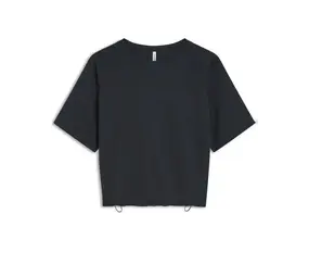 Summum Woman Top Boxy tee sparkle - Midnightblue Summum Woman Top Boxy tee sparkle - Midnightblue