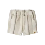 Lil' Atelier Fibert Loose Shorts - Coconut Milk