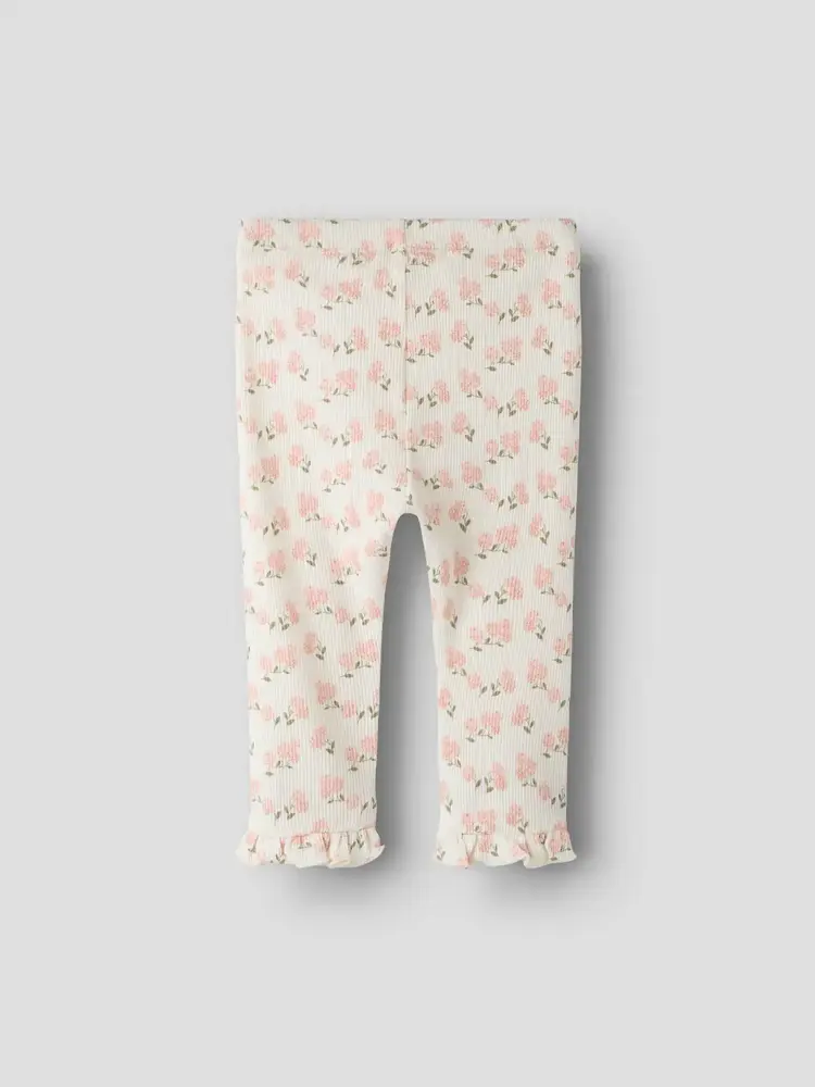 Lil' Atelier Gago KNY Slim Leggings - Coconut Milk Hydrangea Lil' Atelier Gago KNY Slim Leggings - Coconut Milk Hydrangea