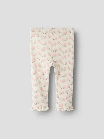 Lil' Atelier Gago KNY Slim Leggings - Coconut Milk Hydrangea Lil' Atelier Gago KNY Slim Leggings - Coconut Milk Hydrangea