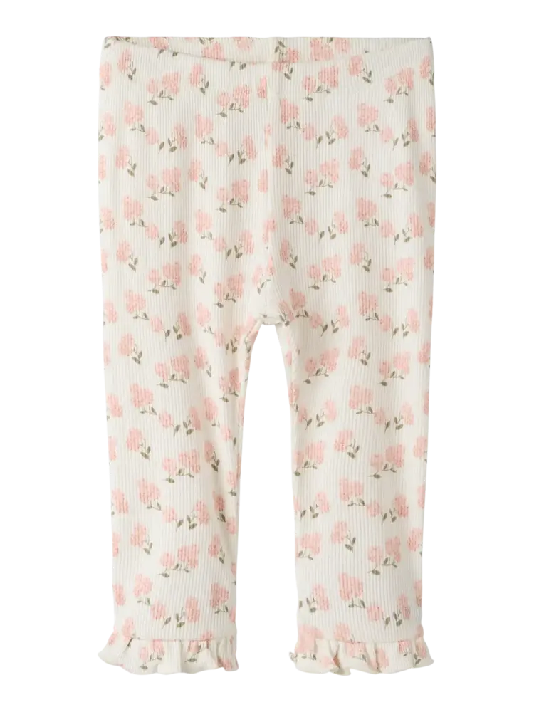 Lil' Atelier Gago KNY Slim Leggings - Coconut Milk Hydrangea Lil' Atelier Gago KNY Slim Leggings - Coconut Milk Hydrangea