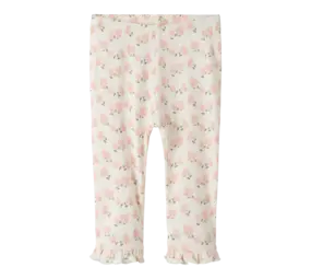 Lil' Atelier Gago KNY Slim Leggings - Coconut Milk Hydrangea Lil' Atelier Gago KNY Slim Leggings - Coconut Milk Hydrangea