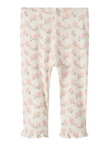 Lil' Atelier Gago KNY Slim Leggings - Coconut Milk Hydrangea Lil' Atelier Gago KNY Slim Leggings - Coconut Milk Hydrangea