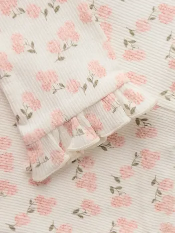 Lil' Atelier Gago KNY Slim Leggings - Coconut Milk Hydrangea Lil' Atelier Gago KNY Slim Leggings - Coconut Milk Hydrangea