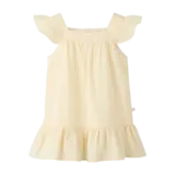 Lil' Atelier Folly Strap Loose Dress - Coconut Milk Sahara Sun