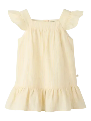 Lil' Atelier Folly Strap Loose Dress - Coconut Milk Sahara Sun Lil' Atelier Folly Strap Loose Dress - Coconut Milk Sahara Sun