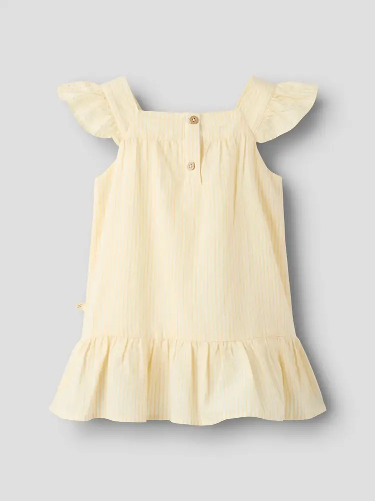 Lil' Atelier Folly Strap Loose Dress - Coconut Milk Sahara Sun Lil' Atelier Folly Strap Loose Dress - Coconut Milk Sahara Sun