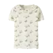 Lil' Atelier Flayo Sia SS Slim Top - Coconut Milk Flower