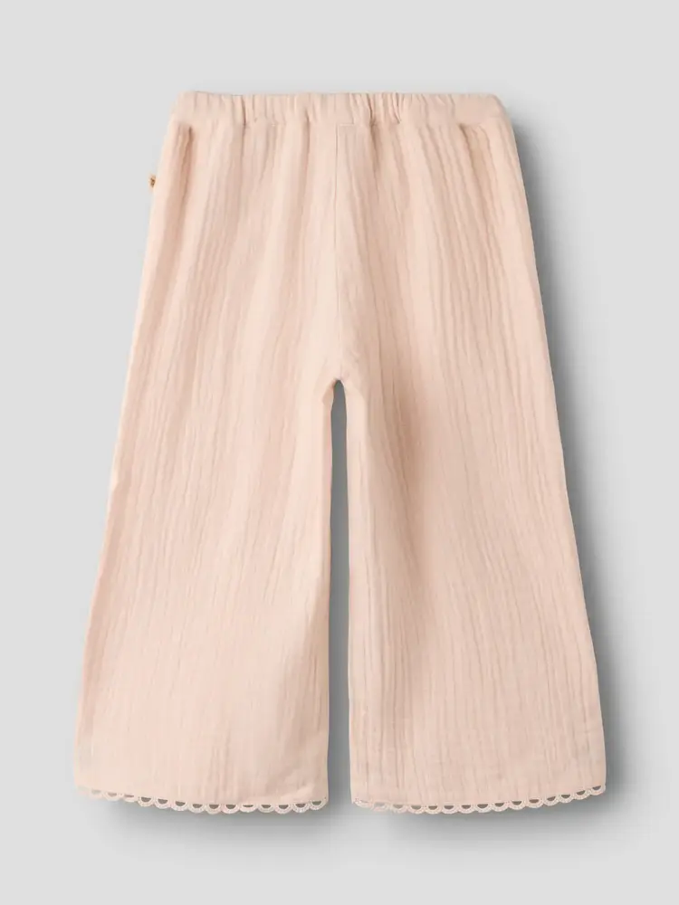 Lil' Atelier Fulina Wide Pant - Peach Whip