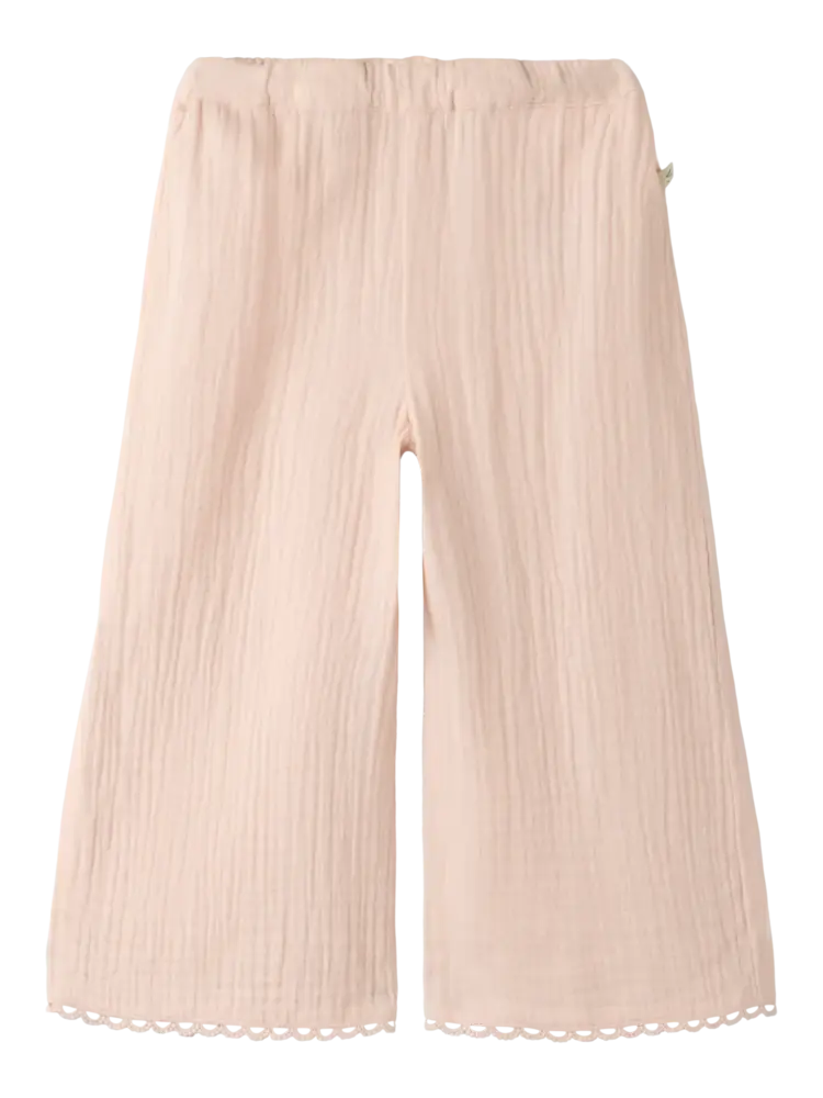 Lil' Atelier Fulina Wide Pant - Peach Whip