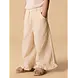 Lil' Atelier Folly Wide Pant - Coconut Milk Sahara Sun