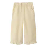 Lil' Atelier Folly Wide Pant - Coconut Milk Sahara Sun