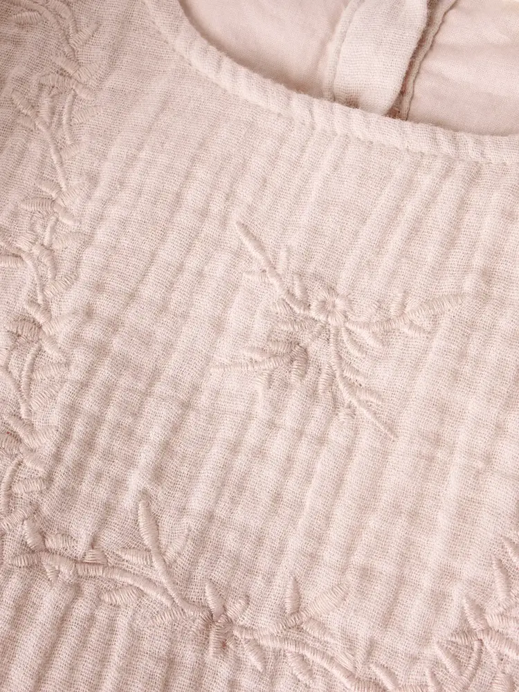 Lil' Atelier Fulina SS Loose Dress - Peach Whip