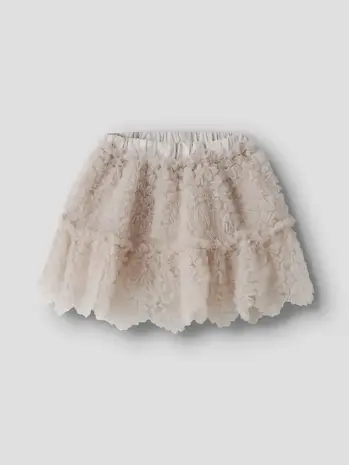 Lil' Atelier Fauna Tulle Skirt - Pumice Stone