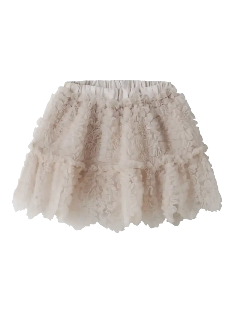 Lil' Atelier Fauna Tulle Skirt - Pumice Stone