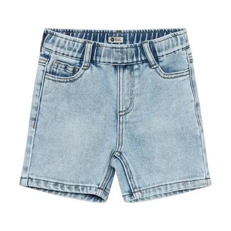 Daily7 Denim Baggy Shorts - Blue Denim