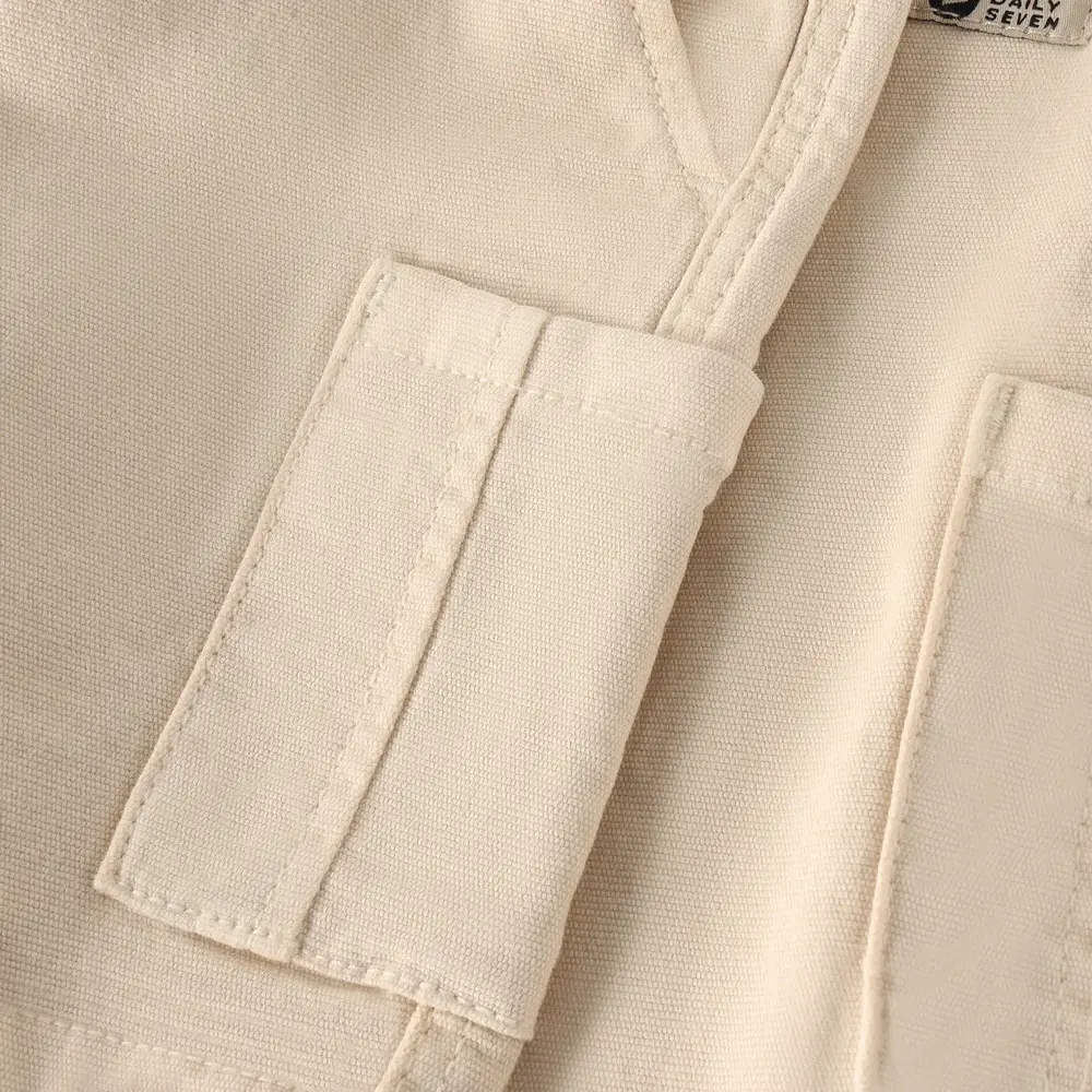 Daily7 Canvas Cargo Shorts - Sandshell