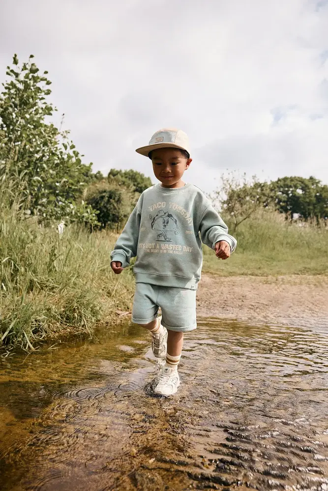 Daily7 Shorts Structure - Green Milieu