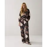 Summum Woman Trousers All over twill satin - Multicolour