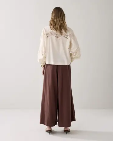 Summum Woman Culotte pant - Coffee Summum Woman Culotte pant - Coffee