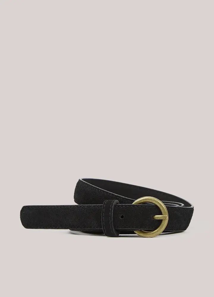Summum Woman Belt Small suede - Black Summum Woman Belt Small suede - Black