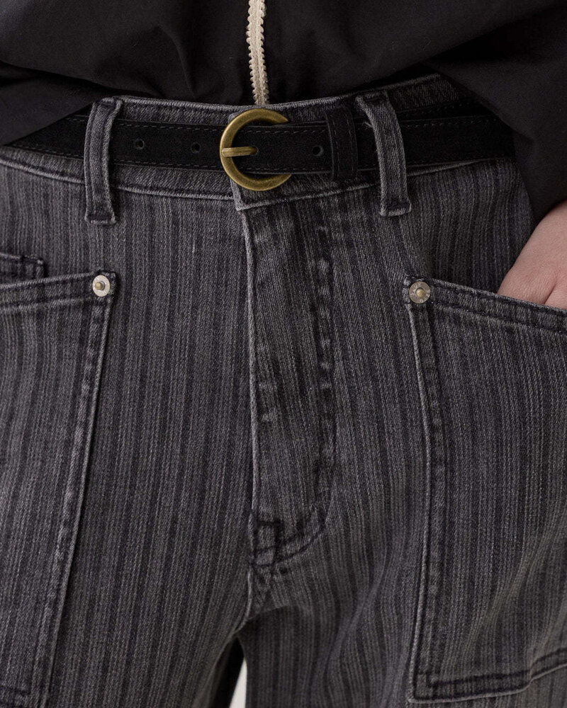 Summum Woman Belt Small suede - Black Summum Woman Belt Small suede - Black