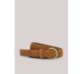 Summum Woman Belt Small suede - Cinnamon