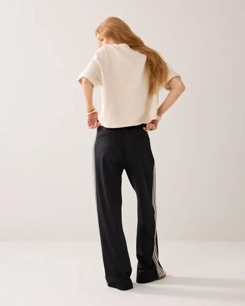 Summum Woman Trouser Track pant - Black Summum Woman Trouser Track pant - Black