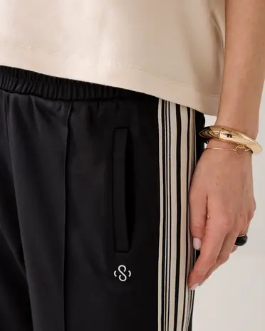 Summum Woman Trouser Track pant - Black Summum Woman Trouser Track pant - Black