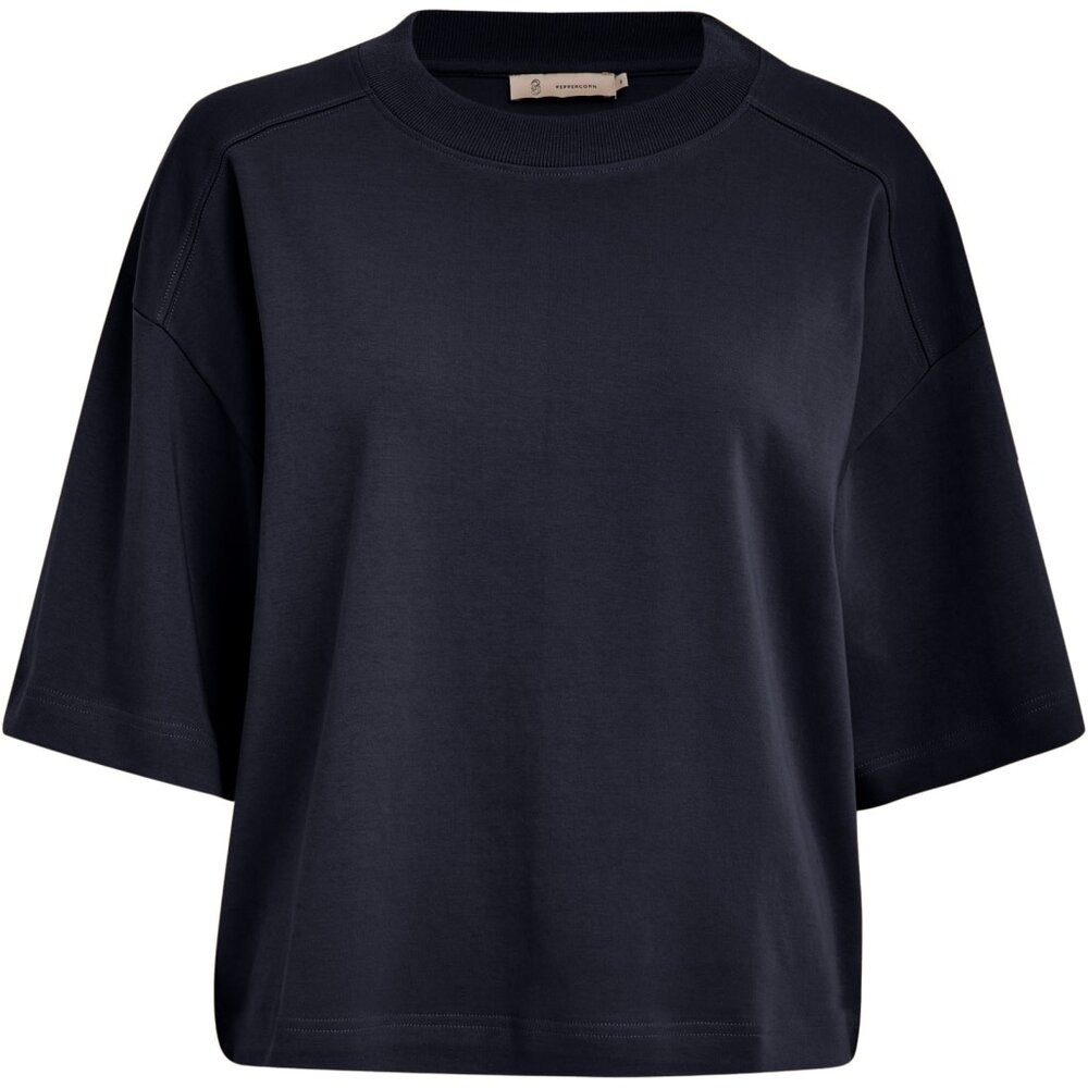 Peppercorn Fiola GOTS T-shirt - Black Iris