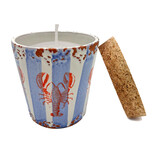 Wax Design Kaars Vela Ceramica 10x10 cm - Arenas Blancas