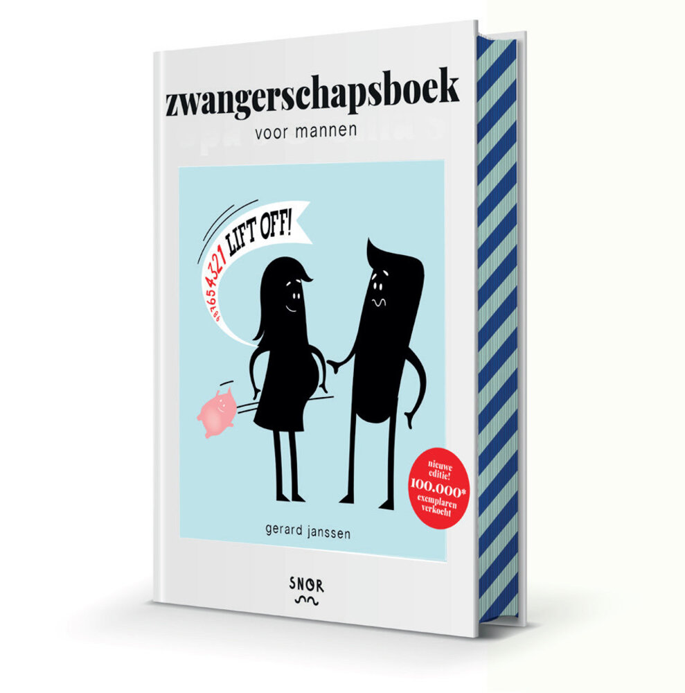 Snor Zwangerschapsboek voor mannen