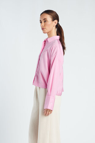 Spooq the Label Paula Blouse - Pink Stripe