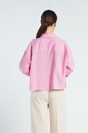 Spooq the Label Paula Blouse - Pink Stripe