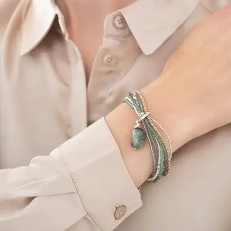 A Beautiful Story Nirmala Labradorite SC Bracelet