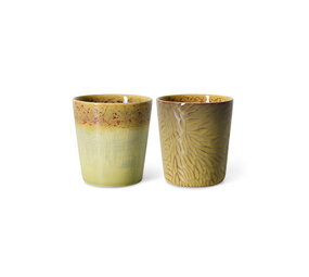 HK Living Van Gogh coffee mugs - Sunflowers