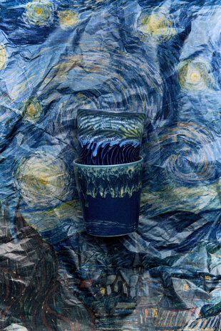 HK Living Van Gogh coffee mugs - Starry Nights