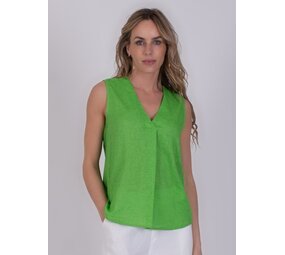 The Clothed Top Valdris - Sea Green