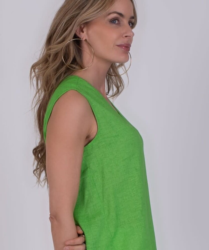 The Clothed Top Valdris - Sea Green