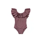 Salted Stories Broderie | Swimsuit | Dusky Orchid