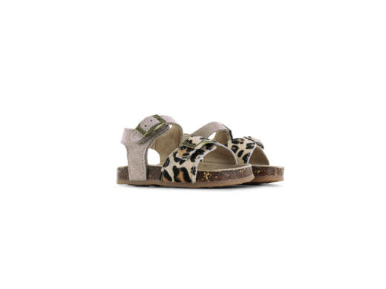 Shoesme Sandaal Basic - Taupe Leopard