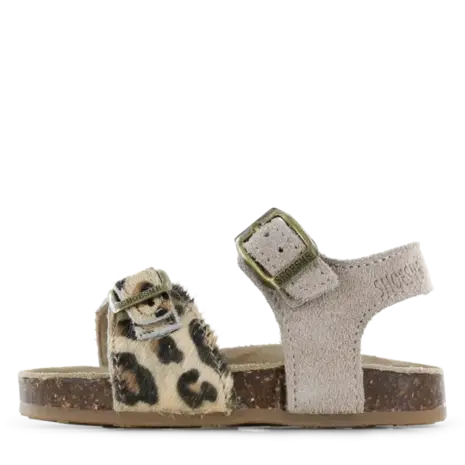 Shoesme Sandaal Basic - Taupe Leopard