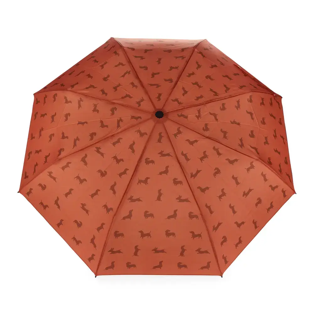 Balvi Umbrella Teckel Brown with Cover