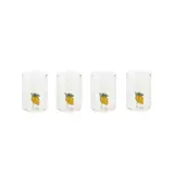 Balvi Shot glasses set Lemon (set of 4 glasses)