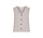 Viana Ginia V Neck Waistcoat - Sand Melange